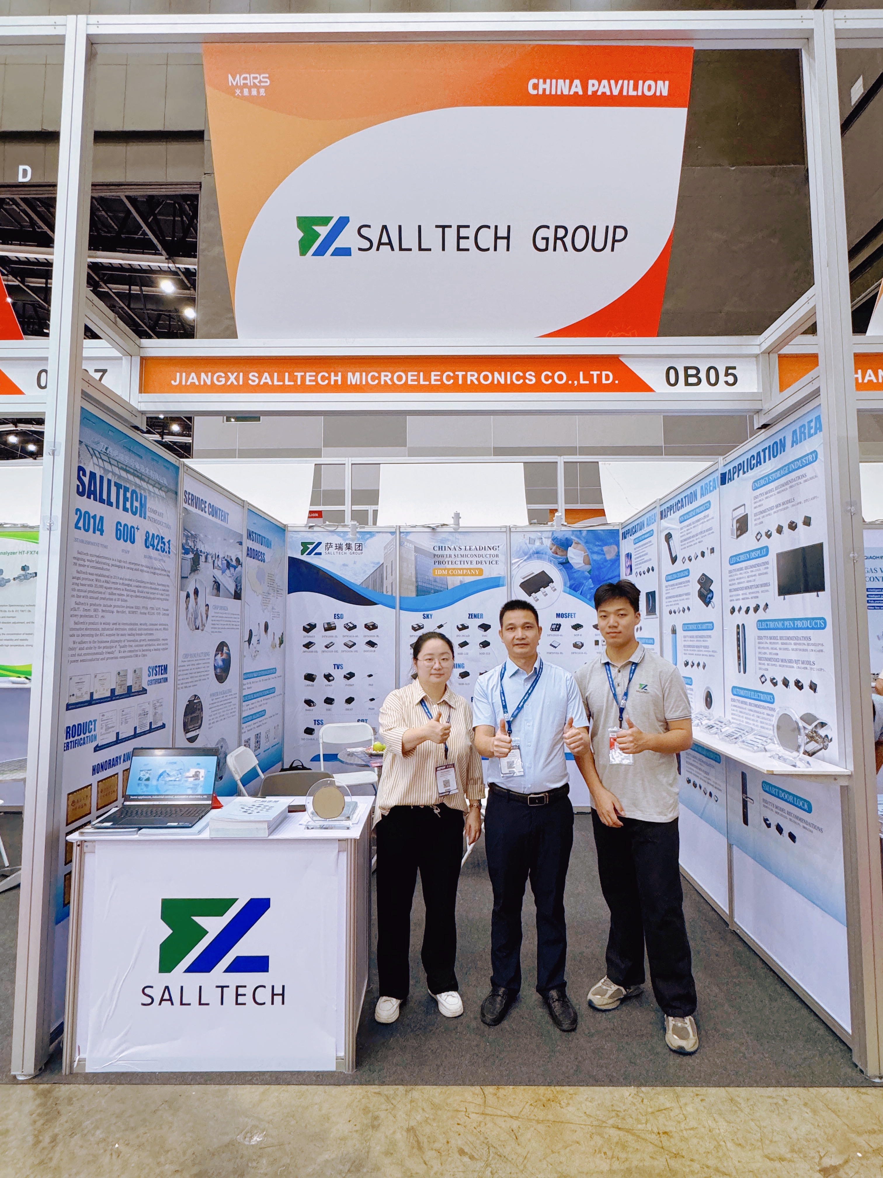 江西xingkong星空微电子亮相2024泰国电子展，圆满收官，感谢一路同行！